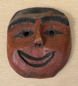 Excellent Old Carved Northwest Coast Bella Coola Mask