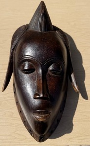 Nicely Carved Old Vintage African Guro Mask