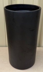 LARGE Mid Century Signed GAINEY Pottery Tall Planter or Umbrella stand