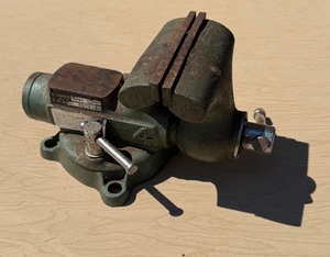 Vintage Swivel Bench Anvil Vise