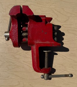 Vintage Clamp Bench Vise