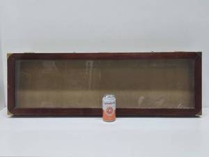Long Tabletop or Wall Display Case