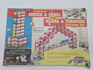 1950s Kenner Girder &amp Panel Building Toy Set&nbsp