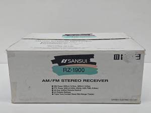 Near Mint Like-New SANSUI Model RZ-1900 Stereo Receiver wRemote