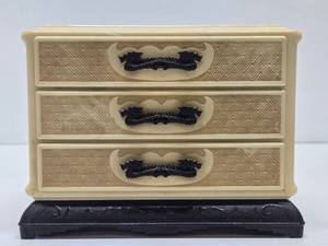 Nice Vintage Japanese Celluloid Jewelry Box