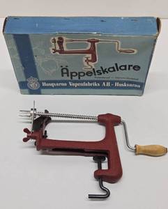 NOS Vintage Husqvarna Apple Corer &amp Peeler