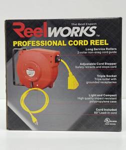 New in Box Professional Cord Reel