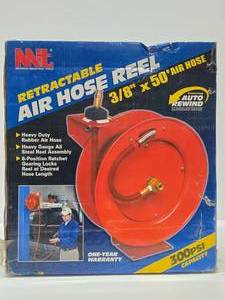 New in Box MIT Retractable Hose Reel