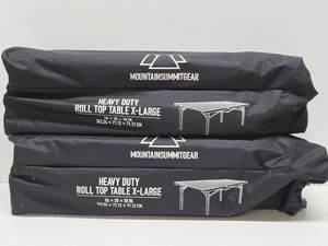 2 Heavy Duty Extra Large Rolltop Tables by Mountain Summit Gear