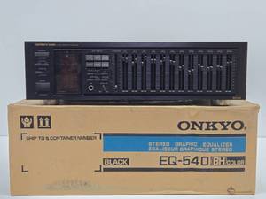 Working ONKYO Model EQ-540 Graphic Equalizer