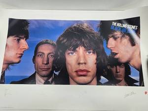 Limited Edition 1998 ROLLING STONES Poster Print - Hand Numbered Edition of 5000