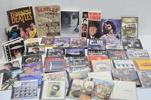 Large Lot of BEATLES CDs &amp other Memorabilia