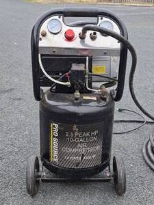 PRO-SOURCE 2.5hp 10 Gallon Air Compressor