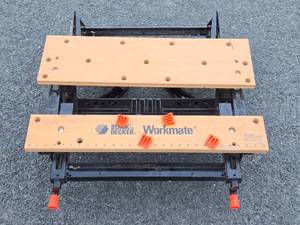 Nice Condition Black &amp Decker Workmate Folding Workbench Table