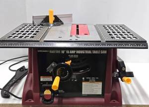 Working Chicago Electric 10 Industrial Table Saw