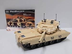Complete Mega Bloks Pro Builder Abrams Tank Set