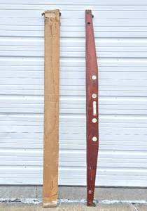 HUGE Vintage PEERLESS Level &amp Tool Company 78 Wooden Level