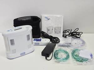 Like-New or New OXY GO Portable Oxygen Concentrator wSupplies