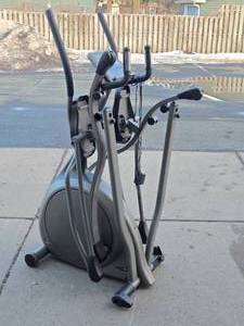 Working Visio Fitness HRT X-6200 Folding Elliptical Machine