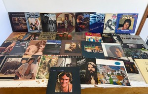 Lot of Approx 35 Vintage Vinyl Records - Mixed Genre - Rock, Pop, Country, etc #3