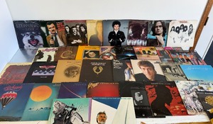 Lot of Approx 35 Vintage Vinyl Records - Mixed Genre - Rock, Pop, Country, etc #4