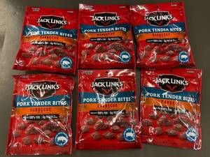 NE 2 - Jack Links Pork Tender Bites Barbecue 3.25 oz 6-Pack