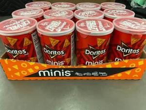 OH 3 - Doritos Minis Nacho Cheese Snack Cups - 1.95 oz Each