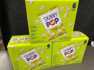 TN 4 - SkinnyPop Original Popcorn - 3 Boxes (18 Bags Total)