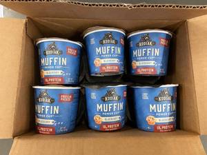 GA 4 - Kodiak Muffin Power Cup Blueberry 12-Pack