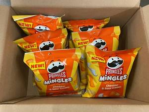 TN 4 - Pringles Mingles Cheddar & Sour Cream 2 oz - 6 Pack