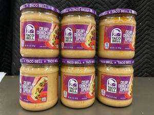 GA 3 - Taco Bell Creamy Crunch-Dip Supreme Cravings Dip 6-Pack 15 oz