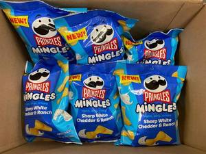 TX 7 - Pringles Mingles Sharp White Cheddar & Ranch 2 oz - 6-Pack