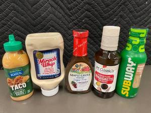 MI 1 - Assorted Dressings & Sauces (Lot of 5)