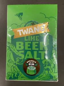 RI 2 - TWANG Lime Beer Salt 24-Pack - Lime Flavored Salt, 1.4 oz Bottles