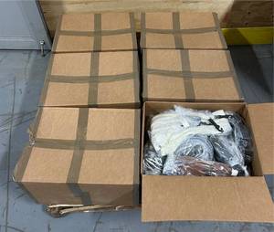 Pallet of 6 boxes of Belts 756 total belts
