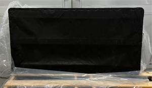 BlackGrey Twin Box Spring 74-12  H x 38  L x 7  W