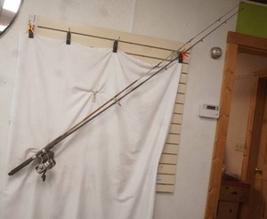 Vintage Fishing Rods & Reels.