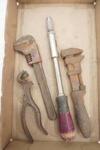Vintage Hand Tools. Pipe Wrenches