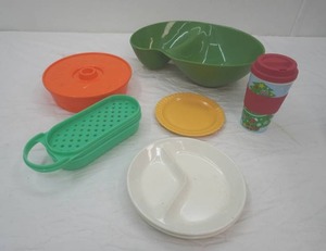 Tortilla Warmer, Chip & Dip Bowl, Tupperware Grater