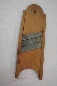 Vintage Wooden Cabbage Slicer