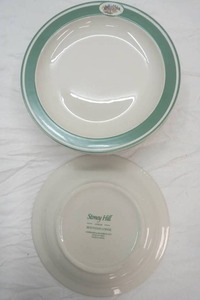 Collectible 8.5 porcelain plates (8ct) Stoney Hill Mountain Lodge Series