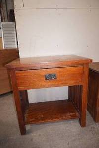 Wooden Side TableNight Stand 27x18.5x 27