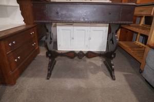 Antique Spinet Desk 38x21x34
