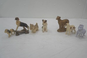 Dog Statues, serval breeds