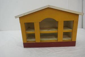 Wooden House shaped shelf 18 x 137.5
