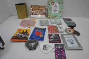 Needlepoint, Makeup Pad, Picture Frames, Mitten Clips