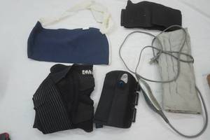 Wrist Brace, Knee Braces, Back Brace, Electric Heating Pad, Sling