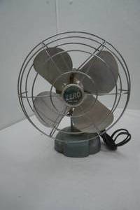 Vintage McGraw Electric Company Zero Table Fan
