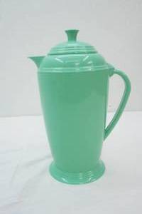 Vintage Homer Laughlin Fiesta Copco Thermal Coffee Carafe. Sea Mist Green Color
