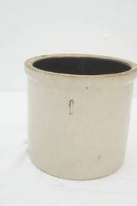 AntiqueVintage Crock 7 tall by 7.75 diameter